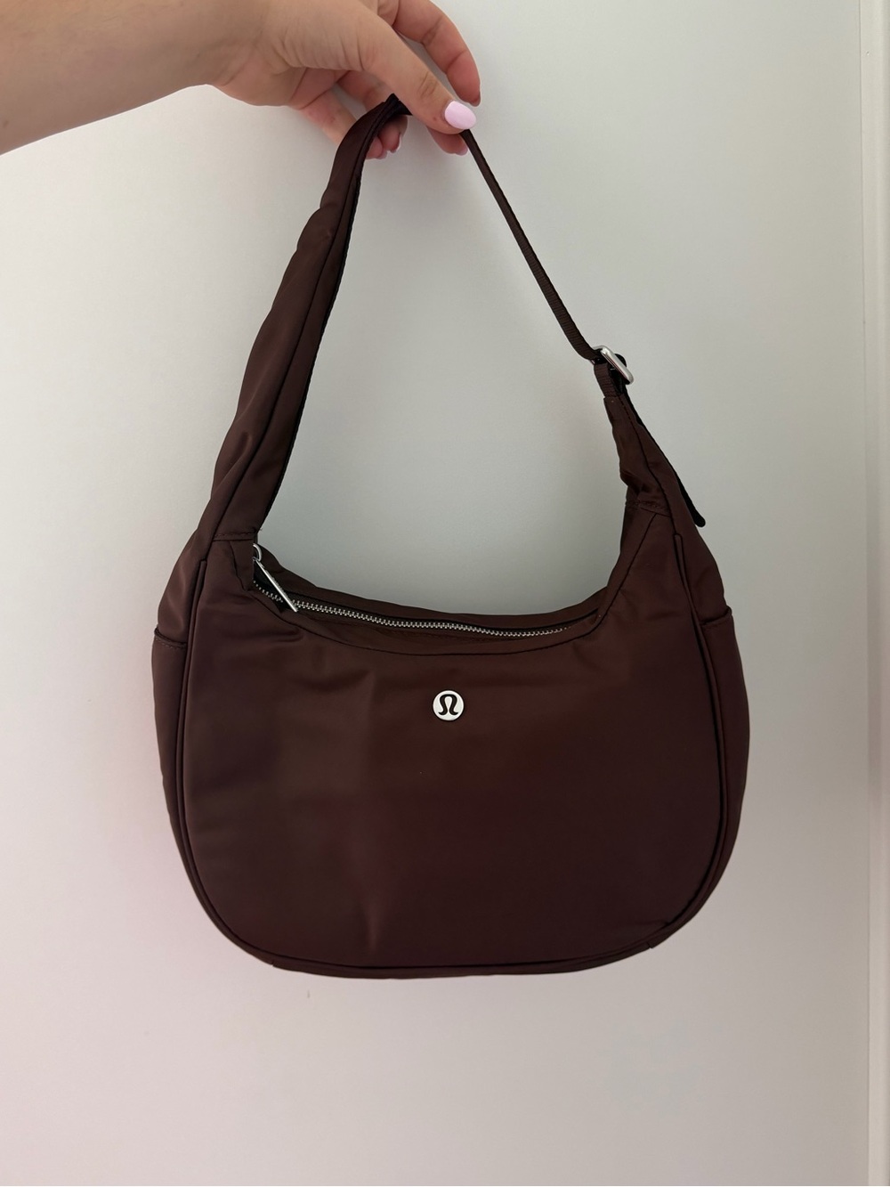 Brown Lululemon City Essential Shoulder Bag